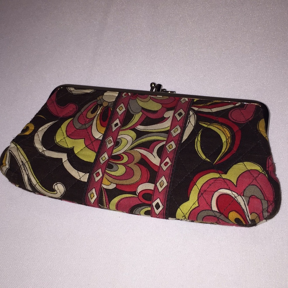 💐🌷 Vera Bradley large clutch snap close 💐🌷